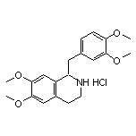 1-(3,4-Dimethoxybenzyl)-6,7-dimethoxy-1,2,3,4-tetrahydroisoquinoline Hydrochloride