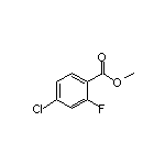 Methyl 4-Chloro-2-fluorobenzoate