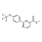 Methyl 2-[4-(Trifluoromethoxy)phenyl]pyrimidine-4-carboxylate