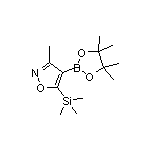 3-Methyl-5-(trimethylsilyl)isoxazole-4-boronic Acid Pinacol Ester