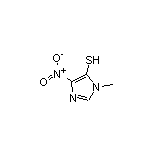 5-Mercapto-1-methyl-4-nitroimidazole