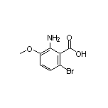 2-Amino-6-bromo-3-methoxybenzoic Acid