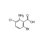 2-Amino-6-bromo-3-chlorobenzoic Acid