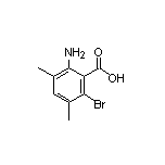 2-Amino-6-bromo-3,5-dimethylbenzoic Acid