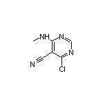 4-Chloro-6-(methylamino)pyrimidine-5-carbonitrile