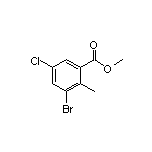 Methyl 3-Bromo-5-chloro-2-methylbenzoate