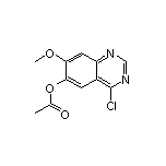 4-Chloro-7-methoxy-6-quinazolinyl Acetate