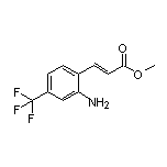 Methyl (E)-3-[2-Amino-4-(trifluoromethyl)phenyl]acrylate