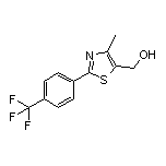 5-(Hydroxymethyl)-4-methyl-2-[4-(trifluoromethyl)phenyl]thiazole