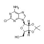 [(3aR,4R,6R,6aR)-6-(6-Amino-2-chloro-9H-purin-9-yl)-2,2-dimethyltetrahydrofuro[3,4-d][1,3]dioxol-4-yl]methanol