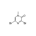 3,5-Dibromo-1-methylpyrazin-2-one