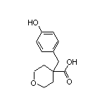 4-(4-Hydroxybenzyl)tetrahydropyran-4-carboxylic Acid