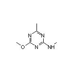 2-Methoxy-4-methyl-6-(methylamino)-1,3,5-triazine