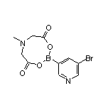 2-(5-Bromo-3-pyridyl)-6-methyl-1,3,6,2-dioxazaborocane-4,8-dione