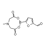 5-(6-Methyl-4,8-dioxo-1,3,6,2-dioxazaborocan-2-yl)furan-2-carbaldehyde