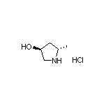 (2S,4S)-4-Hydroxy-2-methylpyrrolidine Hydrochloride