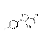 5-Amino-1-(4-fluorophenyl)pyrazole-4-carboxylic Acid