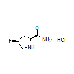 (2S,4S)-4-Fluoropyrrolidine-2-carboxamide Hydrochloride