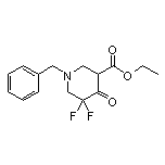 Ethyl 1-Benzyl-5,5-difluoro-4-oxopiperidine-3-carboxylate