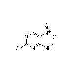 2-Chloro-4-(methylamino)-5-nitropyrimidine