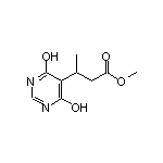 Methyl 3-(4,6-Dihydroxy-5-pyrimidyl)butanoate