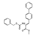 Methyl (Z)-3-(Biphenyl-4-yl)-2-(Cbz-amino)acrylate