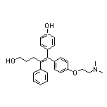 (Z)-4-[1-[4-[2-(Dimethylamino)ethoxy]phenyl]-5-hydroxy-2-phenyl-1-penten-1-yl]phenol