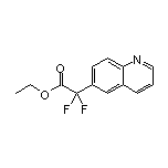 Ethyl 2,2-Difluoro-2-(6-quinolyl)acetate