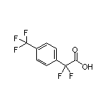 2,2-Difluoro-2-[4-(trifluoromethyl)phenyl]acetic Acid