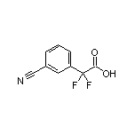 2-(3-Cyanophenyl)-2,2-difluoroacetic Acid