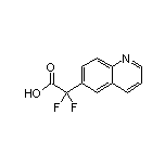 2,2-Difluoro-2-(6-quinolyl)acetic Acid