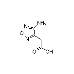2-(4-Amino-1,2,5-oxadiazol-3-yl)acetic Acid