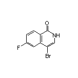 4-Bromo-6-fluoroisoquinolin-1(2H)-one