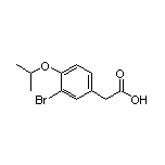 3-Bromo-4-isopropoxyphenylacetic Acid