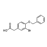 4-(Benzyloxy)-3-bromophenylacetic Acid