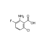 2-Amino-6-chloro-3-fluorobenzoic Acid