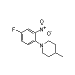 1-(4-Fluoro-2-nitrophenyl)-4-methylpiperidine