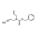 2-[Allyl(Cbz)amino]acetaldehyde Oxime