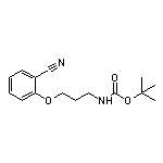 2-[3-(Boc-amino)propoxy]benzonitrile