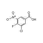 3-Chloro-4-fluoro-5-nitrobenzoic Acid