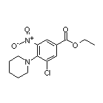 Ethyl 3-Chloro-5-nitro-4-(1-piperidyl)benzoate