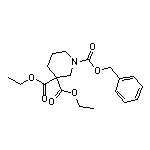 Diethyl 1-Cbz-piperidine-3,3-dicarboxylate