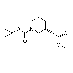 Ethyl 2-(1-Boc-3-piperidylidene)acetate