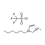 1-Hexyl-3-methyl-3-imidazolium Trifluoromethanesulfonate