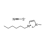 3-Hexyl-1-methyl-3-imidazolium Thiocyanate