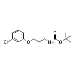 N-Boc-3-(3-chlorophenoxy)-1-propylamine