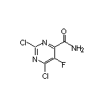 2,6-Dichloro-5-fluoropyrimidine-4-carboxamide