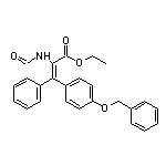 Ethyl 3-[4-(Benzyloxy)phenyl]-2-formamido-3-phenylacrylate