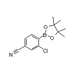 2-Chloro-4-cyanophenylboronic Acid Pinacol Ester