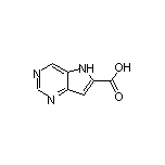 5H-Pyrrolo[3,2-d]pyrimidine-6-carboxylic Acid